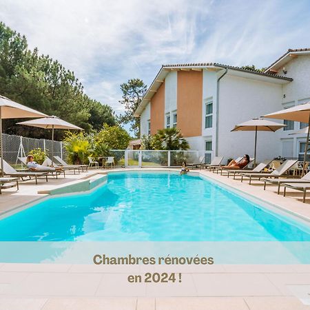Hotel Restaurant La Forestiere Biscarrosse-Plage Buitenkant foto