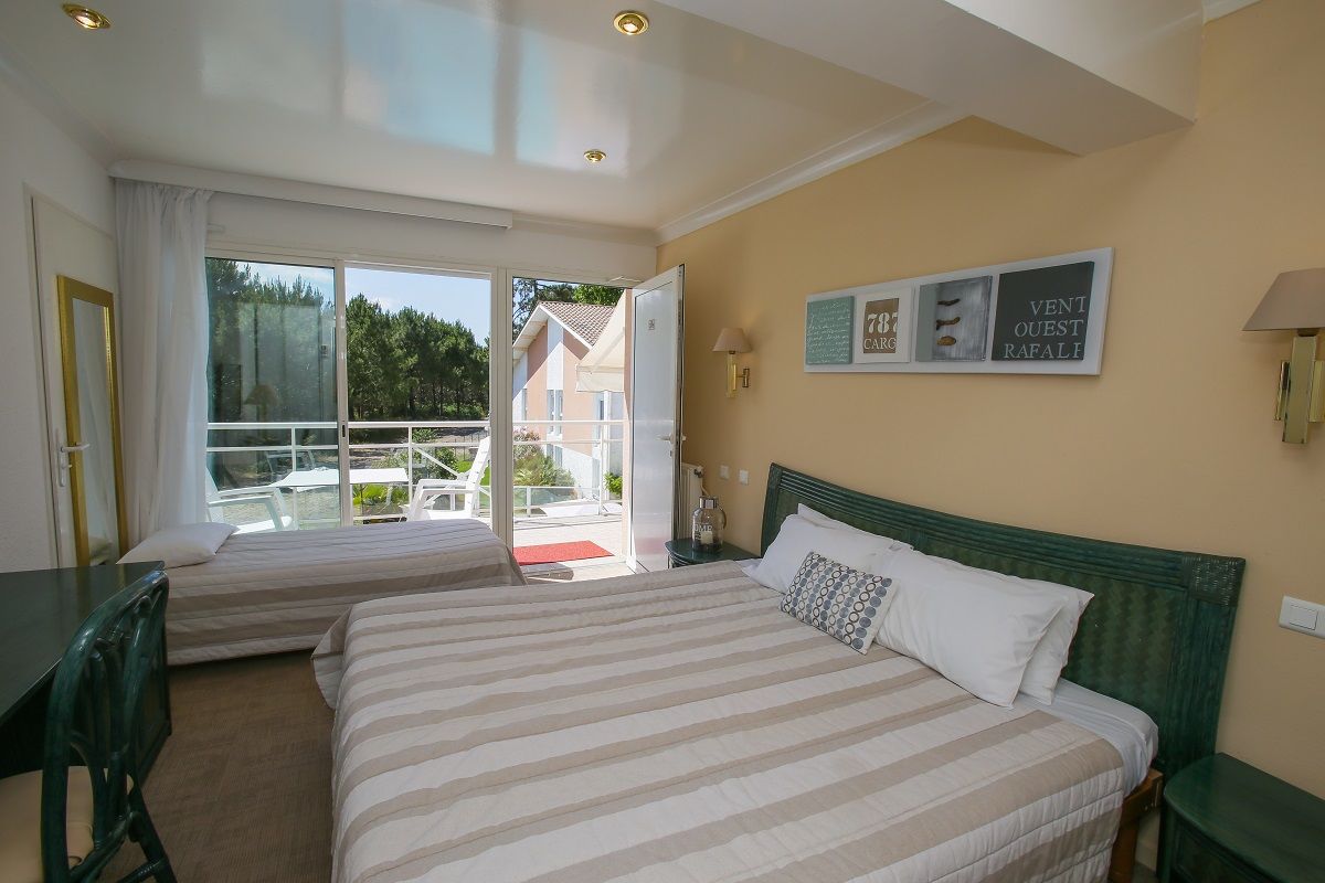Hotel Restaurant La Forestiere Biscarrosse-Plage Buitenkant foto